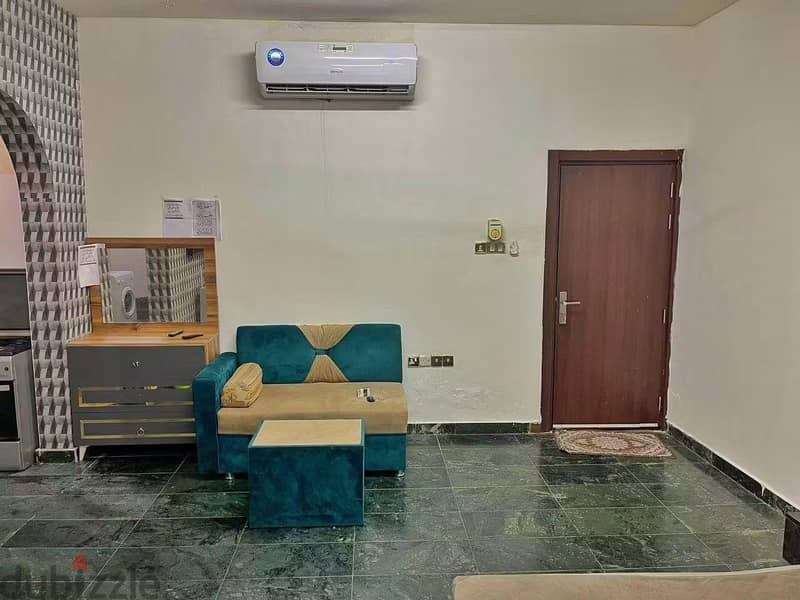 Furnished studio for rent in Al Ghubra Nearby services 6
