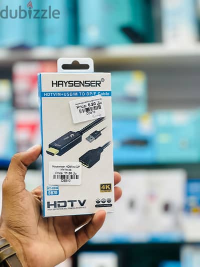 Brand New Haysenser HDMI to DP in Oman | Fast Connection | Call: 94333521