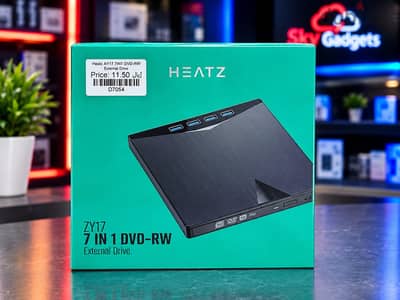 Brand New HEATZ ZY17 7-in-1 External DVD-RW in Oman | Easy Expansion