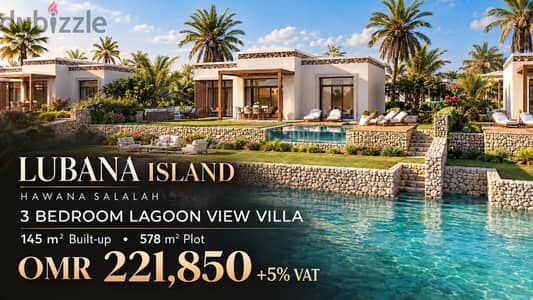 3-bedroom lagoon-view villa in Hawana Salalah