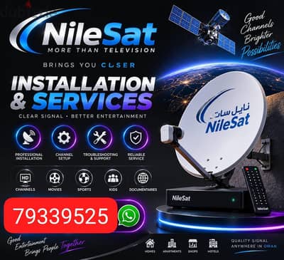 satellite dish antenna technician selling nilsat arbsat Airtel
