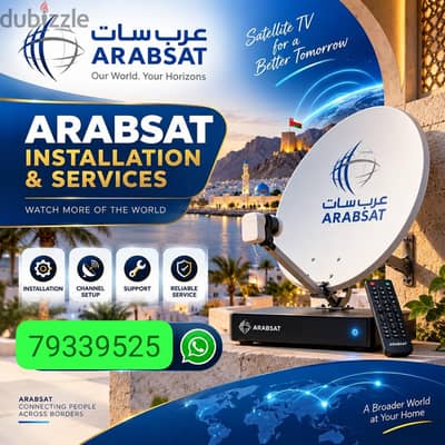 satellite dish antenna technician selling nilsat arbsat Airtel