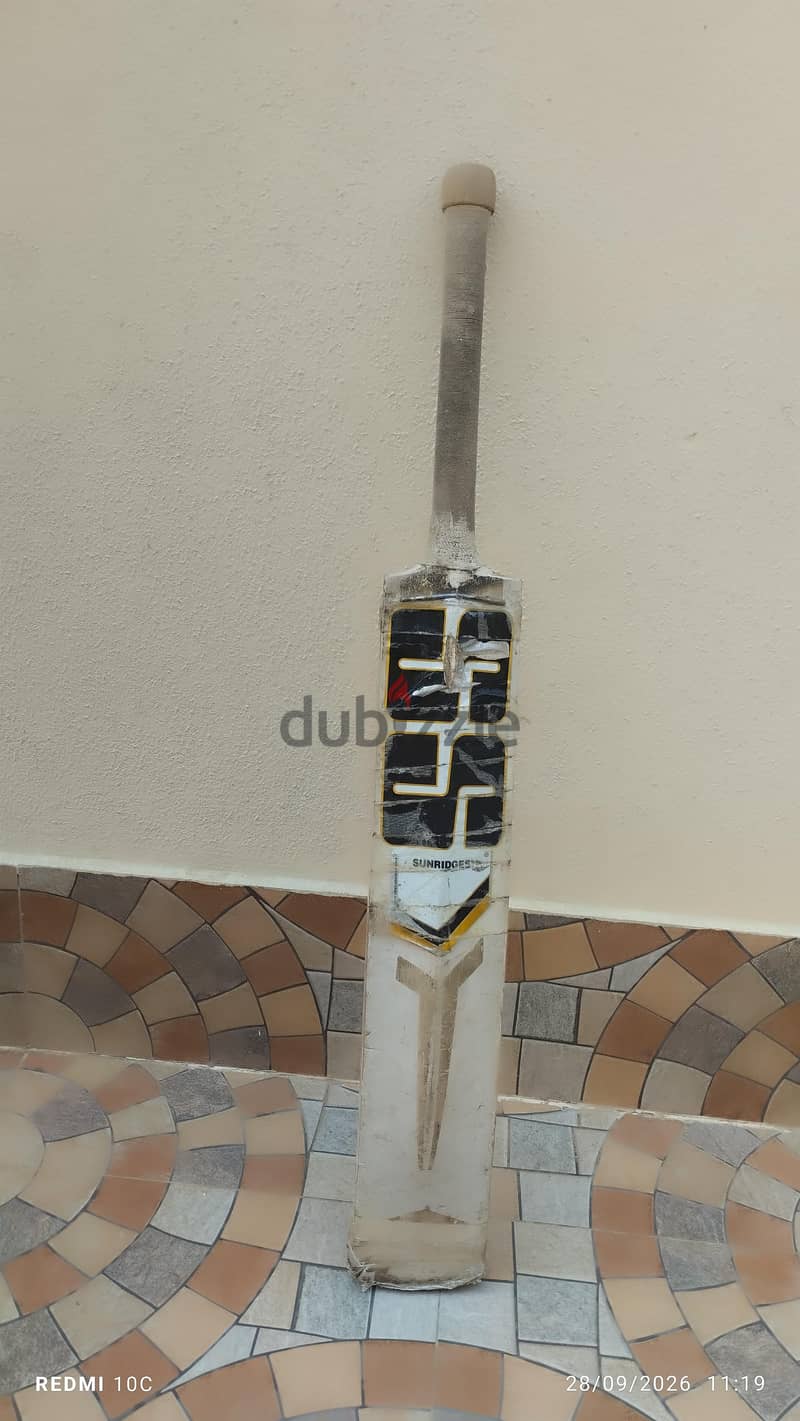 Leather and tennis ball bat ss 1