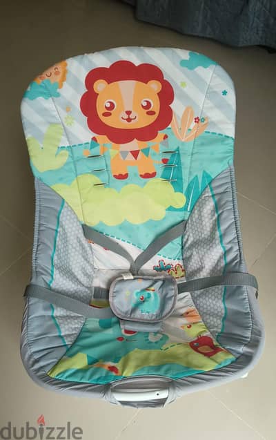 Baby Rocker chair with Colourful Animal Design