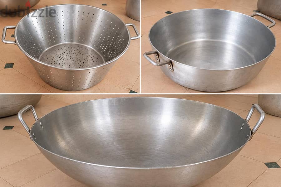 Aluminium cooking pots 2