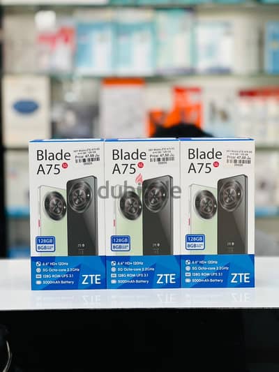 Brand New ZTE Blade A75 in Oman | 8GB/128GB | Call: 94777095