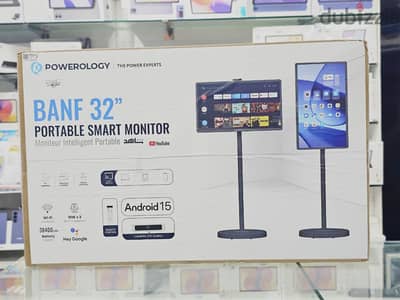 Brand New Powerology Smart Monitor in Oman | Remote Control