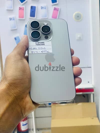 Apple - iPhone 15 Pro -512 GB - Excellent condition ايفون