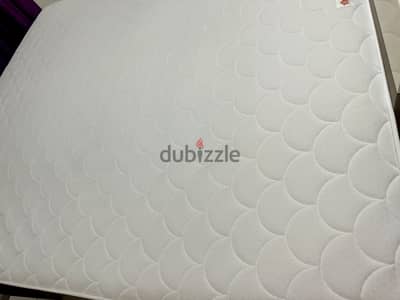 King size comfortable spring mattress used only for 6 months is for urgent sale only genuine buyers
