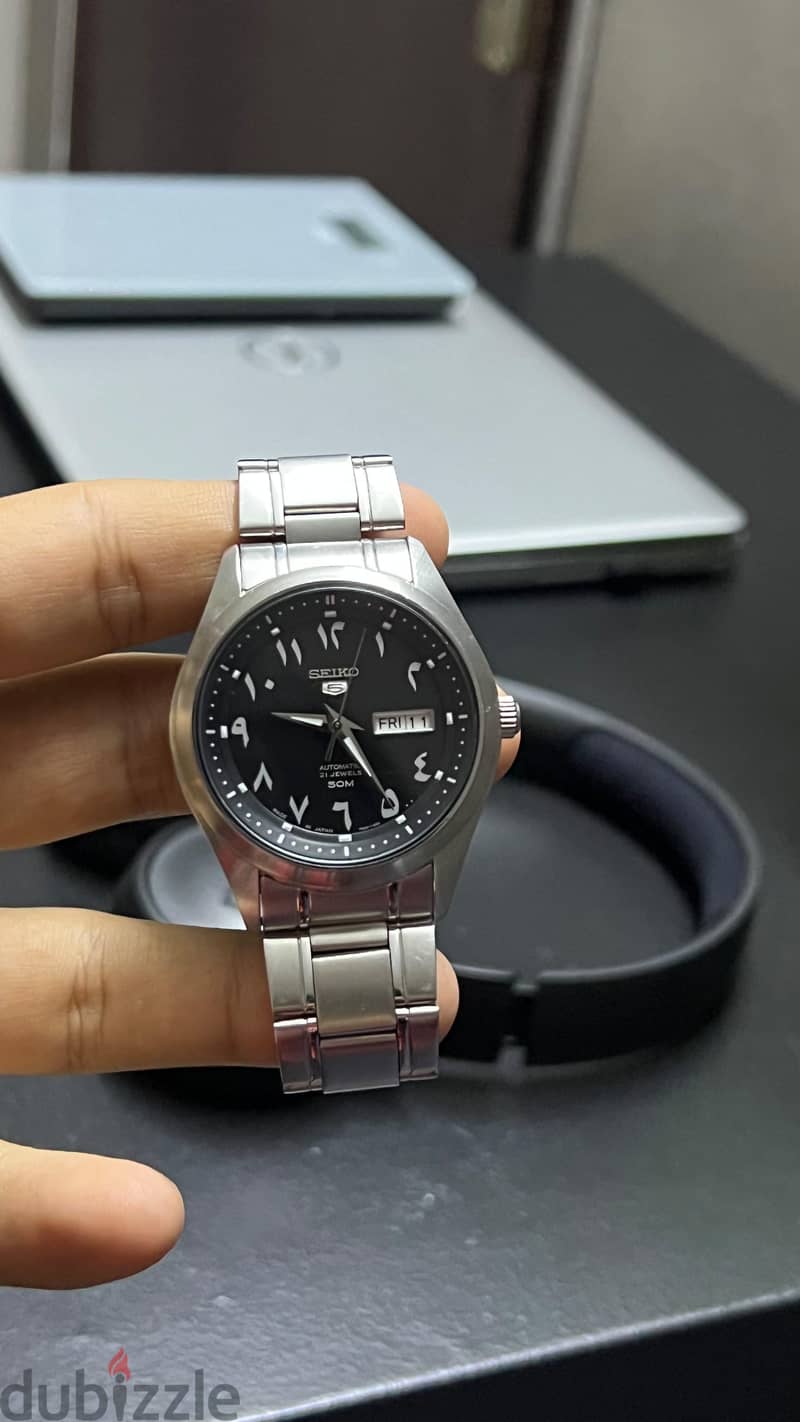 Seiko Automatic Watch Arabic Alfabit 1