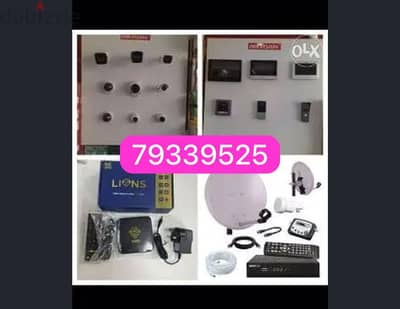 satellite dish antenna technician selling nilsat arbsat Airtel