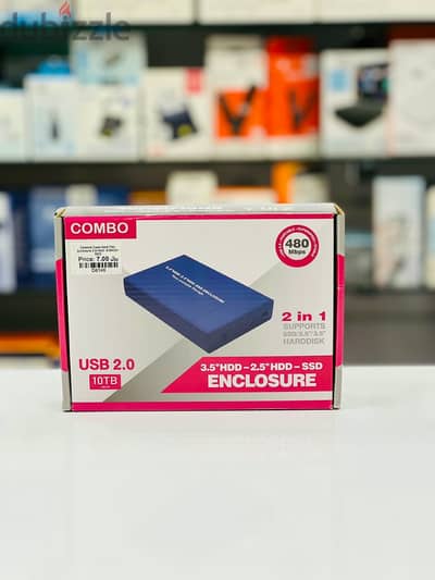 Brand New Hard Disk Enclosure in Oman | Reliable Protection | Call: 94333521