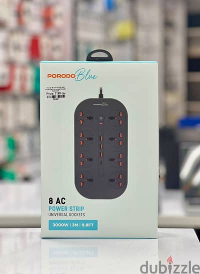 Brand New Porodo Power Strip in Oman | Convenient Connectivity