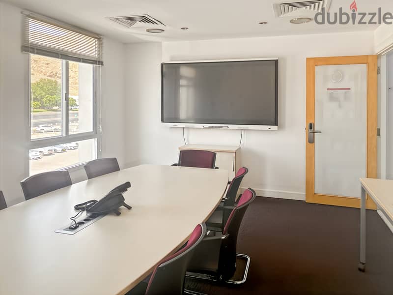 All-inclusive access to professional office space for 2 persons in MUSCAT, Al Wattayah 4