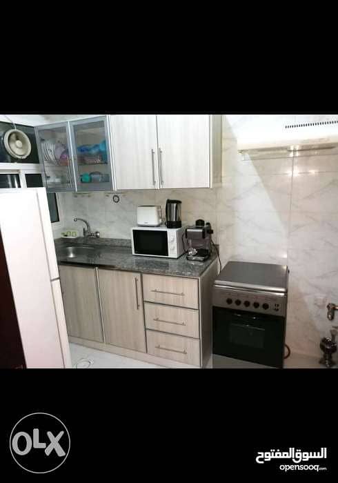 شقة مفروشة للإيجار بجانب واحة المعرفة 1BHK Near SQU 4