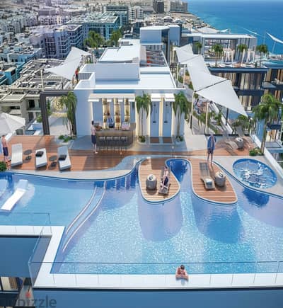 2 Bedroom apartment with sea view for sale in Al Mouj | Freehold