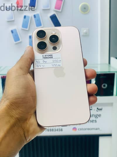 Apple - iPhone 16 Pro -256 GB - Great device- good condition ايفون