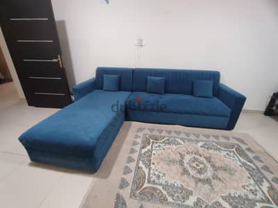 L shape sofa set