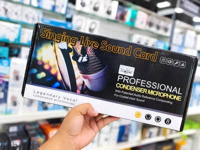 Brand New Professional Condenser Mic in Oman | Clear Audio