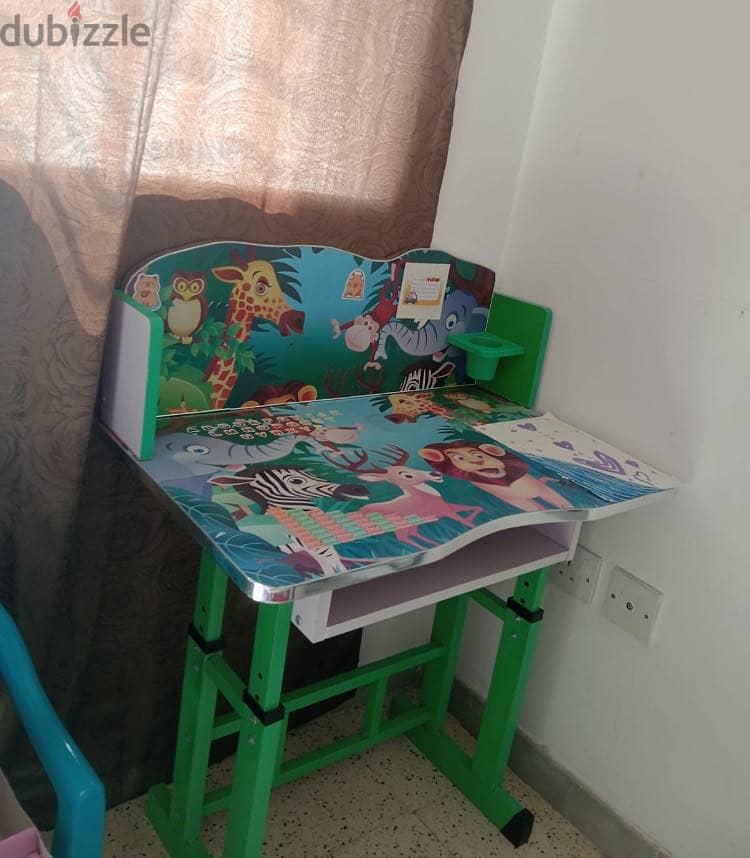 Bed and mattress study table and table gas cylinder 2