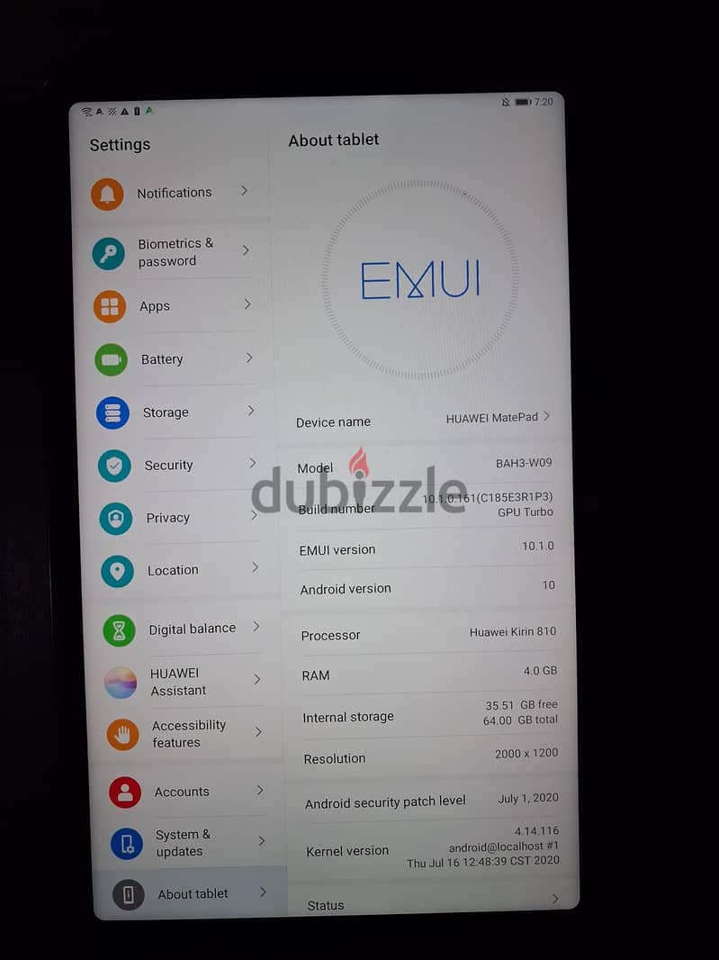 Huawei mate pad 10.2 inch 6