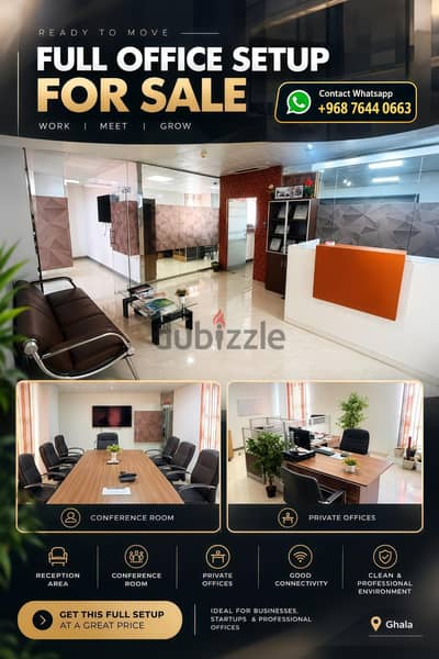 Full Office Setup With Partitions For Sale! 76440663