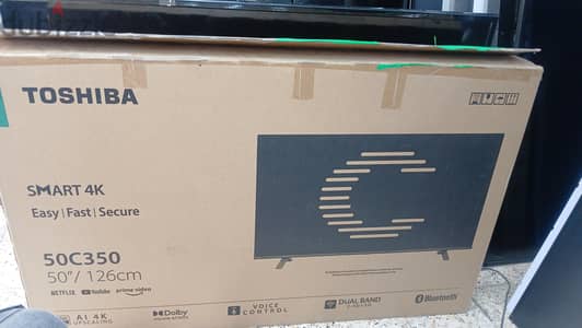 Toshiba 4k Android led tv 50"