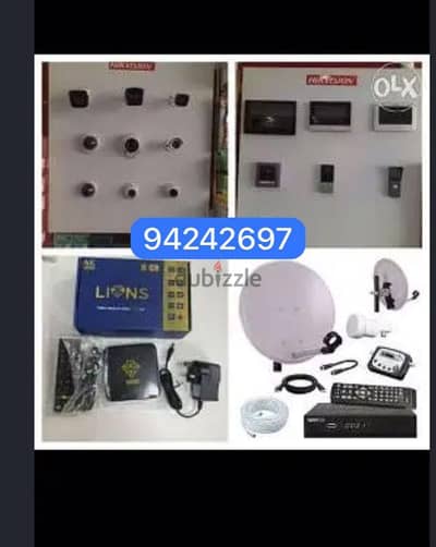 satellite dish antenna technician selling nilsat arbsat Airtel