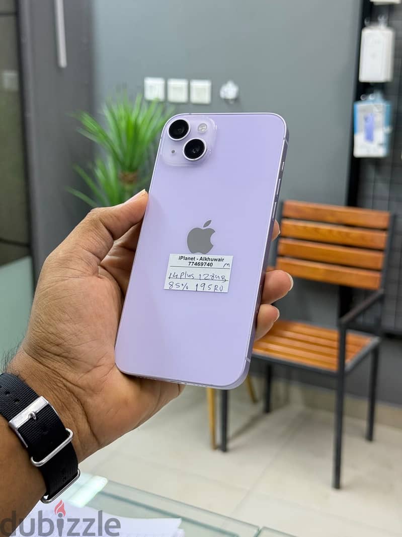Apple - iPhone 14/14 Plus - 128 GB - ايفون -Smooth and good condition 1