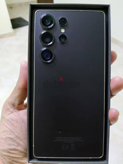 Samsung S25 Ultra 256 GB Titanium Black with 7 months warranty