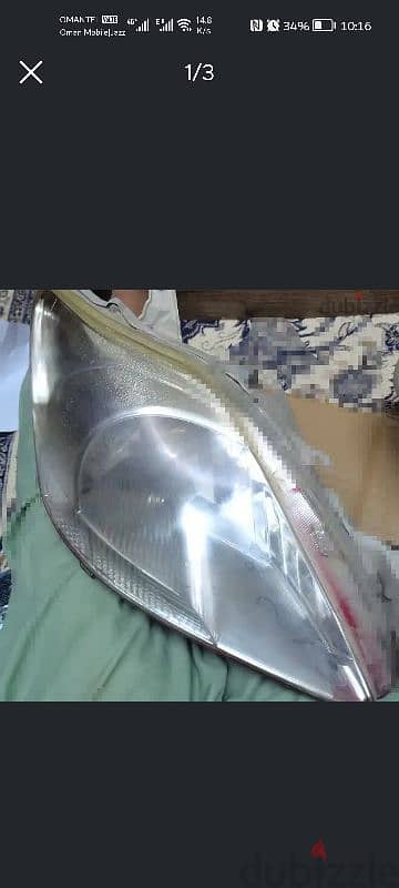 TOYOTA YARIS HEADLIGHT 1
