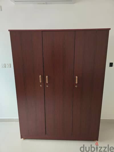 3 door cupboard for urgent sale