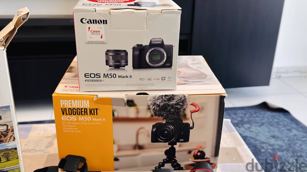 Rarely used Canon EOS M50 Mirrorless Mark II Csmera 3