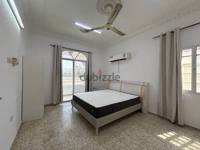 Spacious Fully Furnished Master Bedroom with Balcony in Azaiba near NBO Head Office