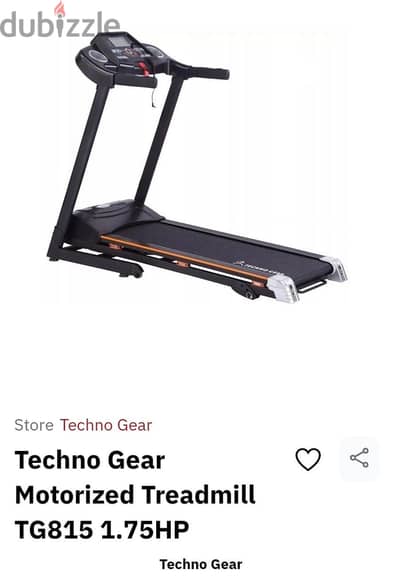 techno gear treadmill جهاز سير كهربي ماركة تريدمل