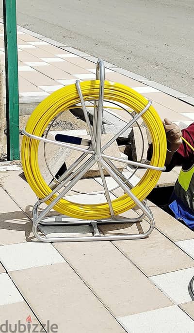 cable puller under ground