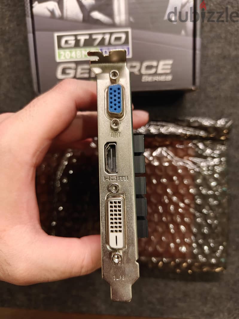 GT 710 GPU Geforce Graphics Gard 3