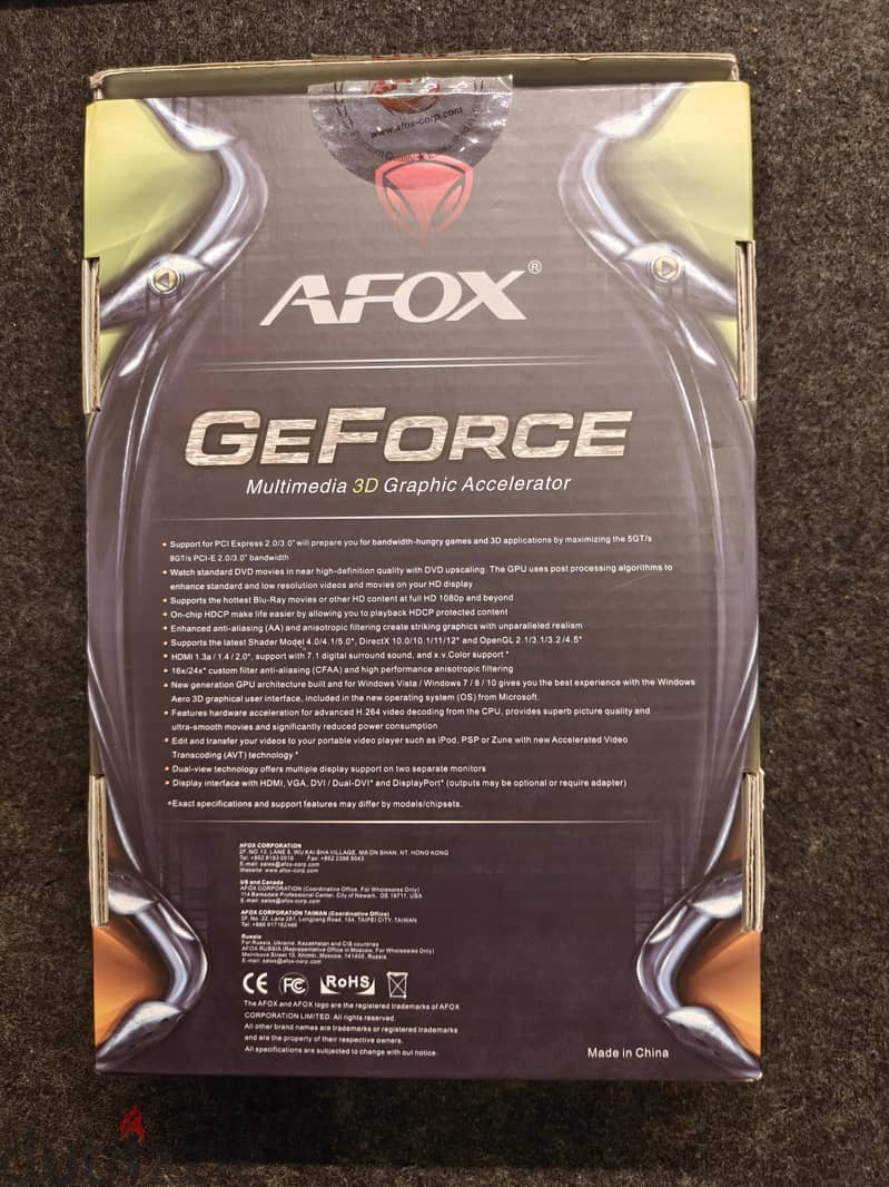 GT 710 GPU Geforce Graphics Gard 5