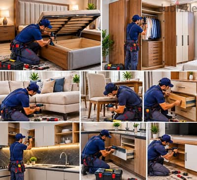 furniture fixing service like bed wardrobe chair sofa table drawer fix