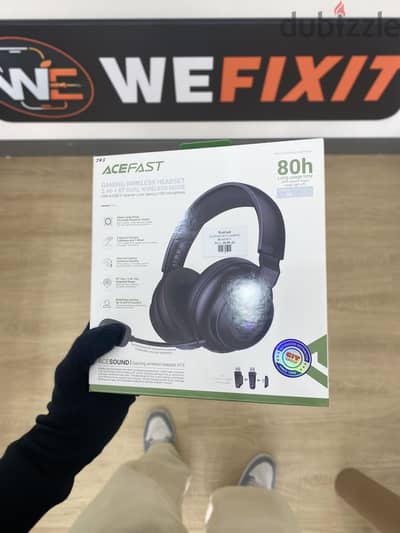 ACEFAST GAMING WIRELESS HEADSET 2.4G + BT DUAL WIRELESS MODE