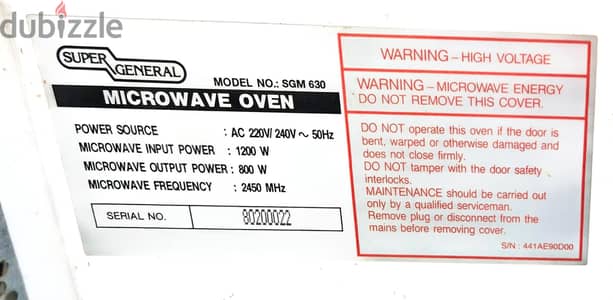 super general microwave