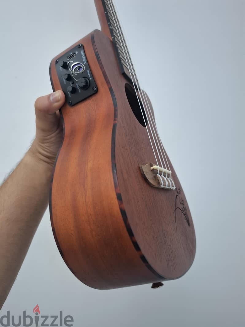 Ortega RU5MM-CE Bonfire Series Concert Ukulele with built-in-tuner 11