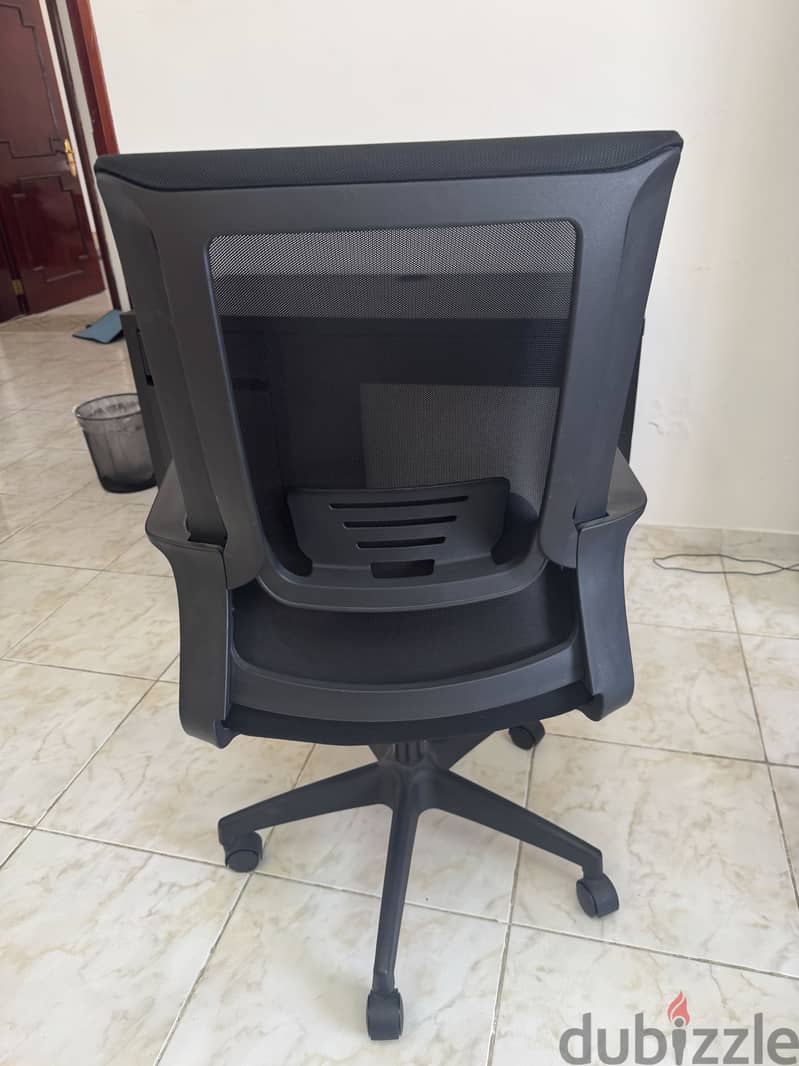 Like New computer table with chair for sale 4