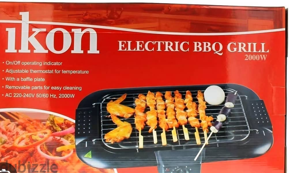 ikon bbq grill 2000w 1