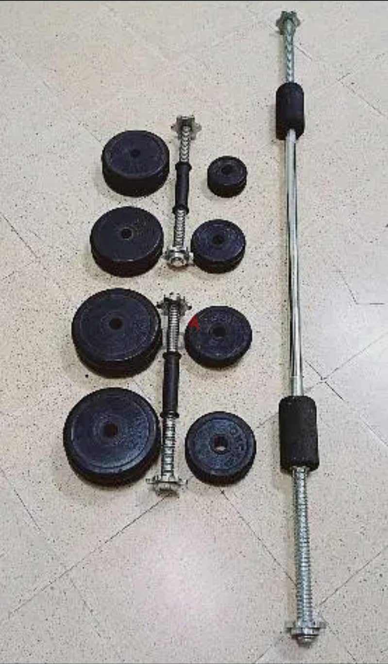 dumbbell set 20 KG 3