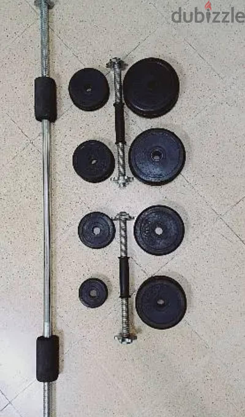 dumbbell set 20 KG 4