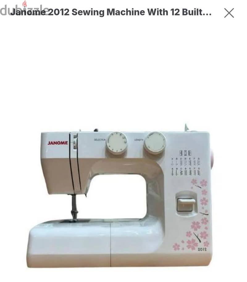 Janome sewing machine for sell 3
