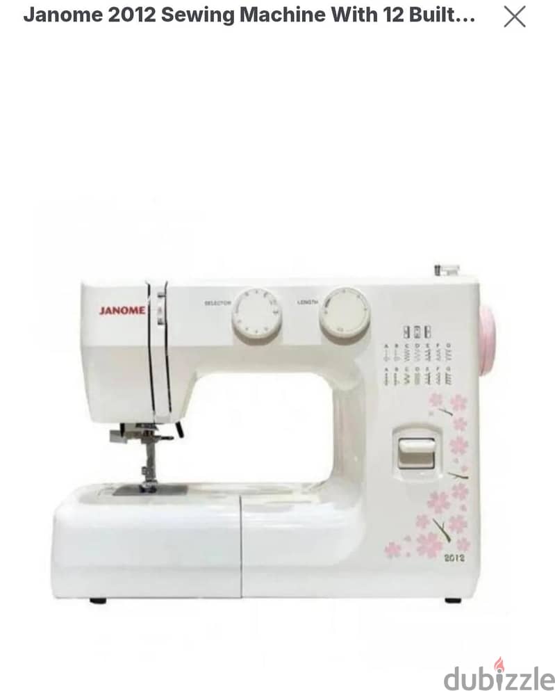 Janome sewing machine for sell 4