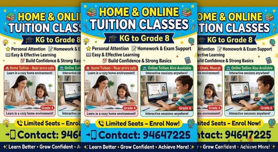 Home &Online Tuition