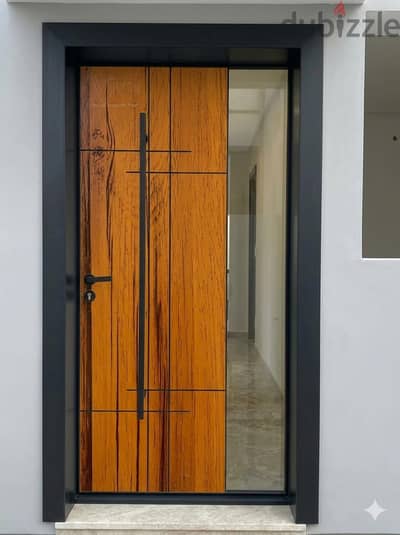 cladding Door modern design combined with glass